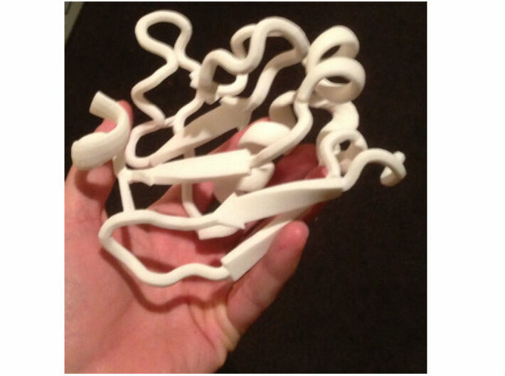 PS-IAA4 Transcription Factor (pdb: 2M1M) 3d printed A beautiful simple structure