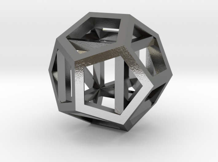 dodecahexahedron 3d printed