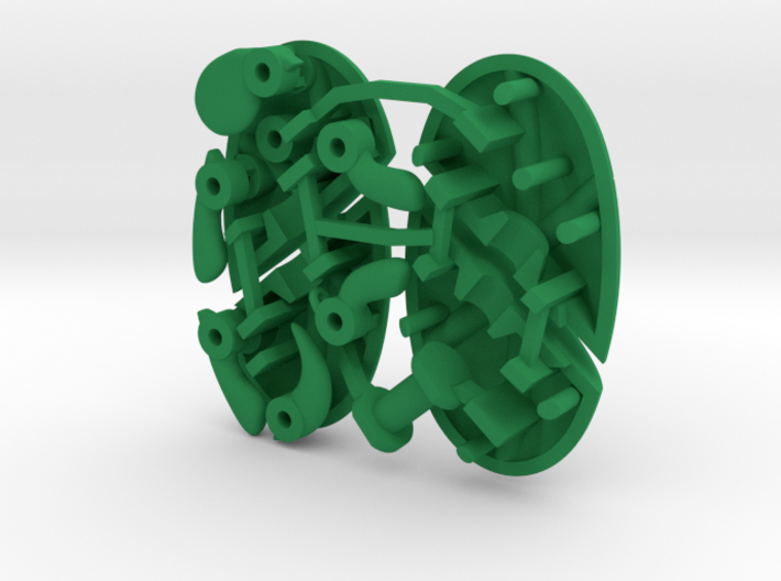 Hearturtle 3d printed Green