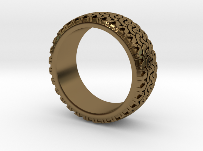 Tire ring band size 13 3d printed