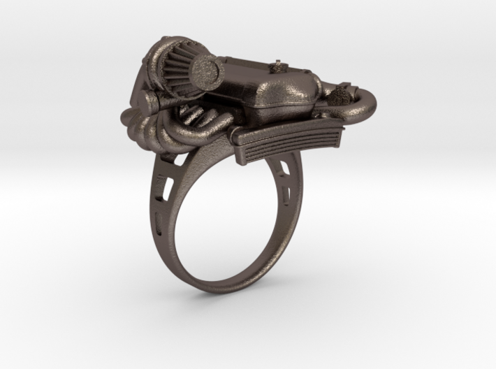 Engine Ring 3d printed