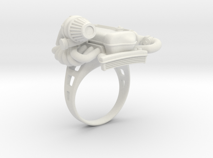 Engine Ring 3d printed