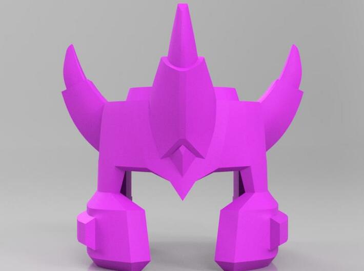 Galvatron TR Helm, IDW style  3d printed 