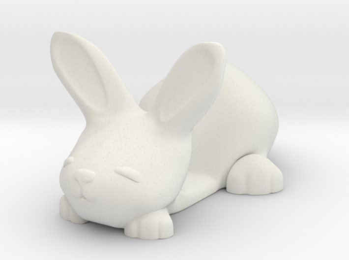 Smartphone holder - Tiny Bunny 3d printed 