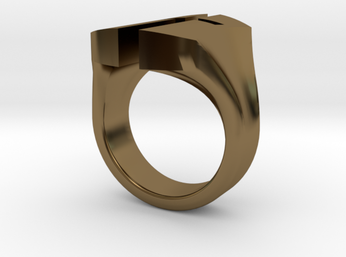 &quot;A Nation's Battle&quot; Ring 3d printed