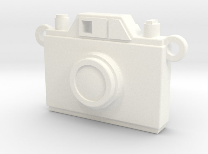 Vintage Film Camera Pendant - Modern Locket 3d printed