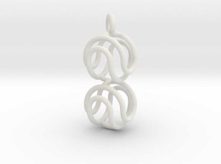 Marble Pendant v2 3d printed