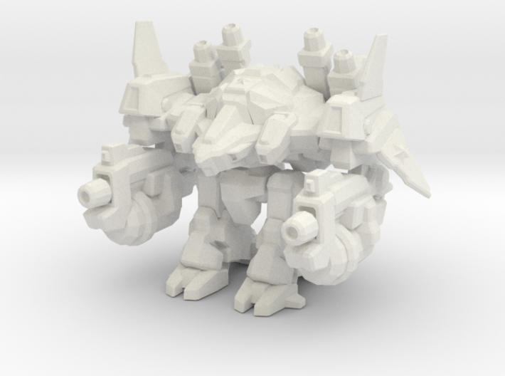 1/350 Terran Super Robot Odin 3d printed