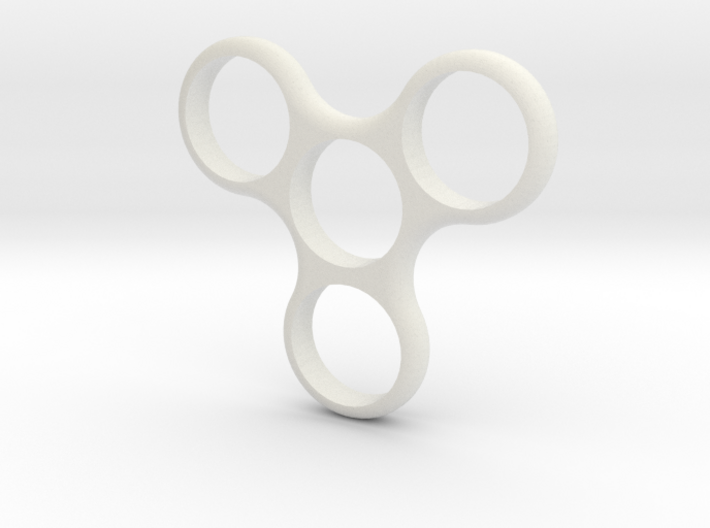 Triweighted Fidget Spinner 3d printed