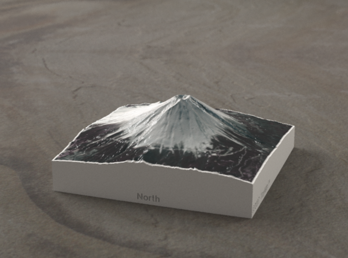 Mt. Fuji, Japan, 1:100000 Explorer 3d printed