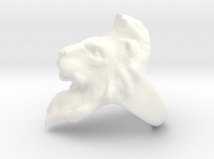 Lion Ring 17.35mm (size 7) 3d printed