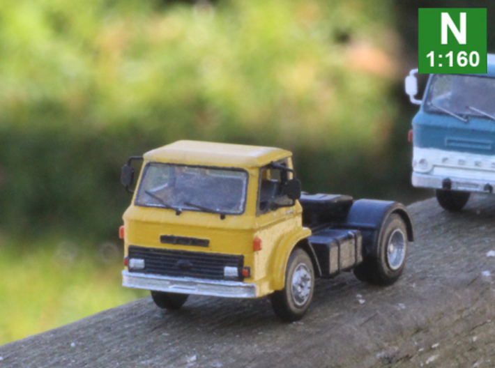 Ford D series (Late version) tractor truck N scale 3d printed 