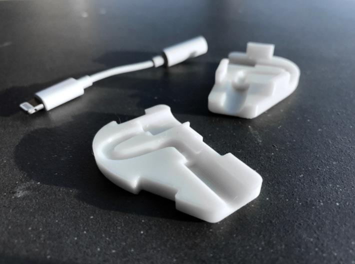 Apple Lightning To Headphone Cable Protector 3d printed Apple Lightning To Headphone Cable Protector