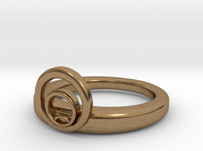 Nouveau Ring 01 3d printed