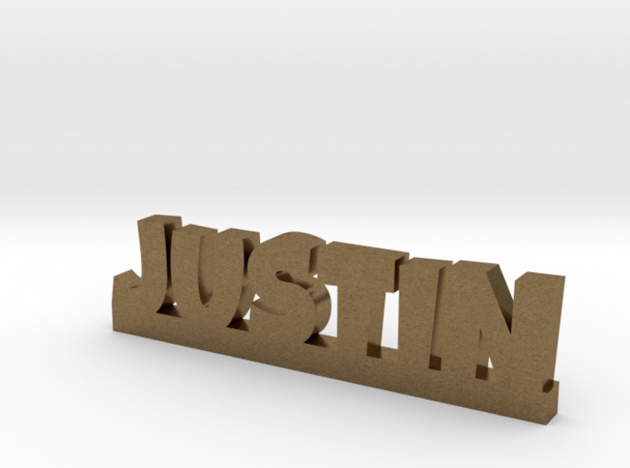 JUSTIN Lucky 3d printed