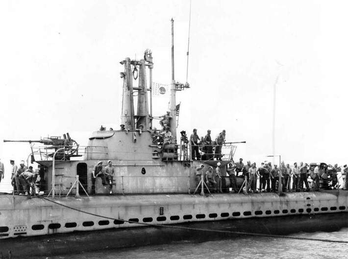 1/50 USS Balao SS-285 Fairwater 3d printed 