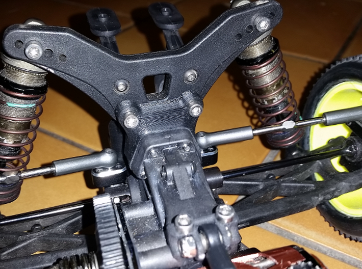 YZ2 CA brace for YZ2 DT shock absorbers 3d printed 