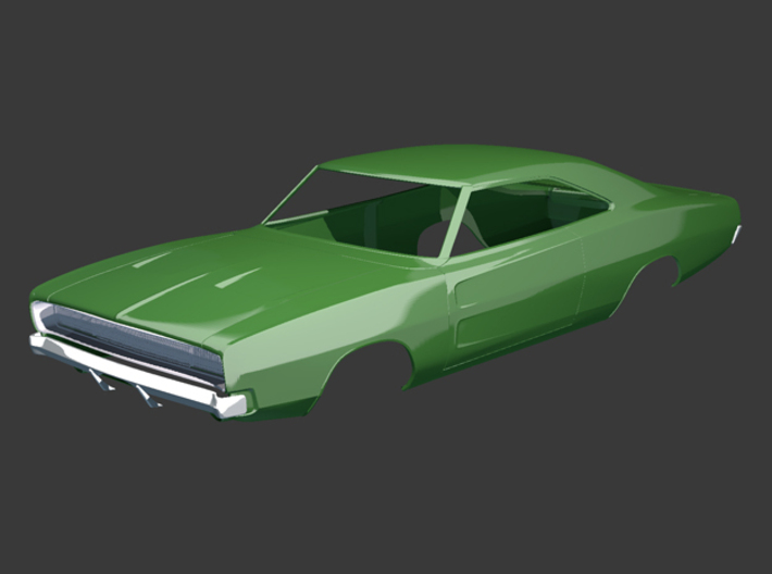 Dodge Charger 1968 Doors 3d printed 