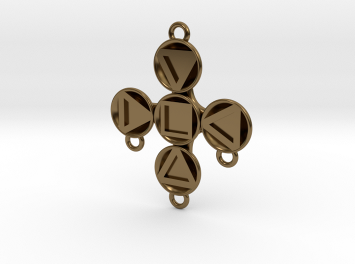 Pendant &quot;Theodor&quot; 3d printed