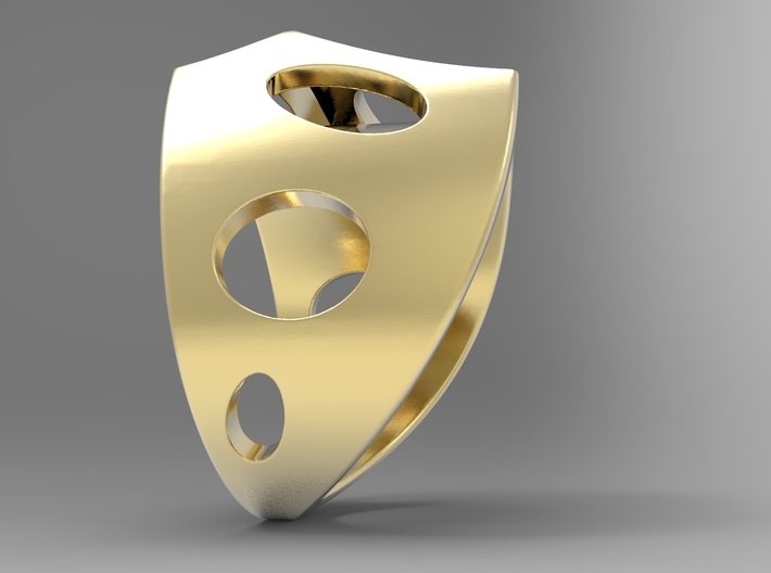 Sail Ring G 3d printed