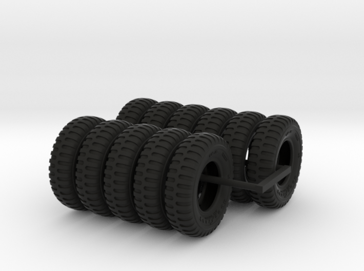 1-24 900x20 M35 Tires Set3 3d printed 