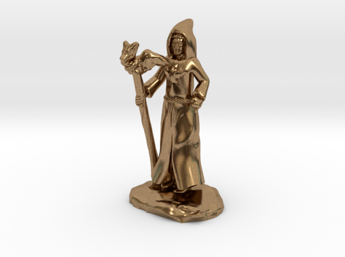 Dragon Cultist with Staff 3d printed
