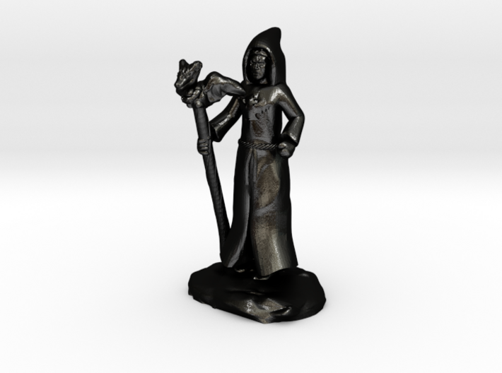 Dragon Cultist with Staff 3d printed