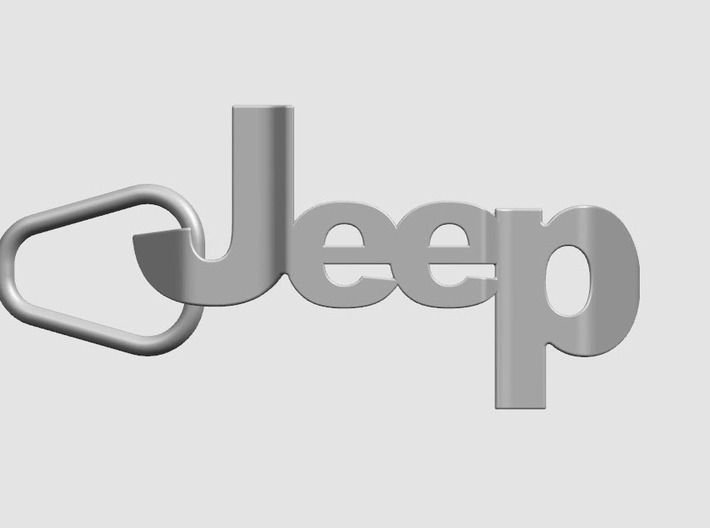 Jeep Grill Keychain. Check out the video! 3d printed 