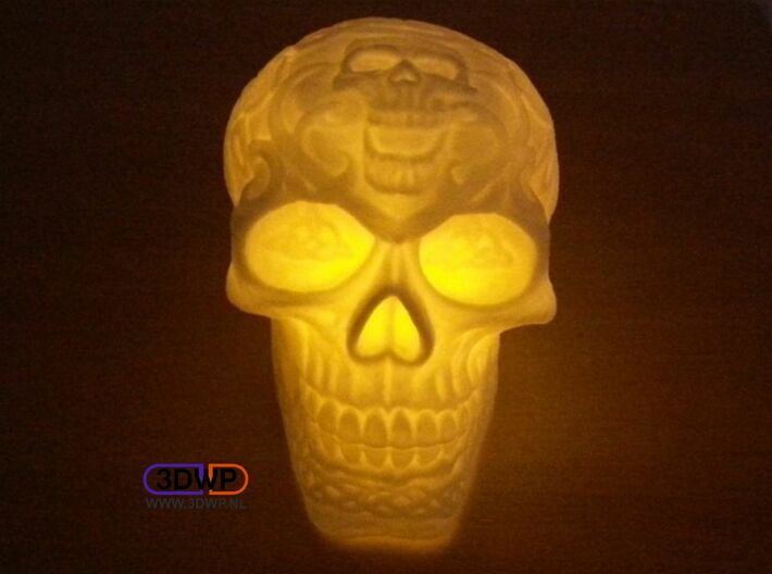 Celtic Skull (Hollow) 3d printed 