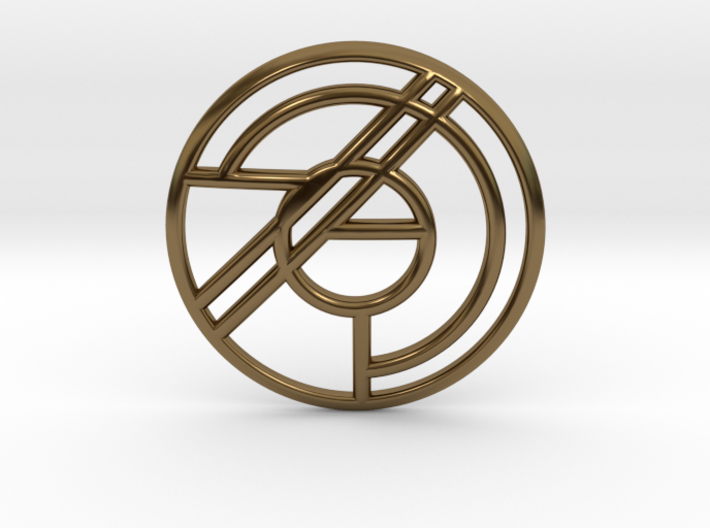 Emblem Pendant 3d printed 