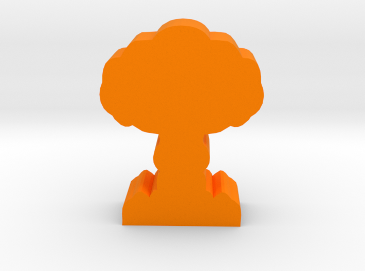 Game Piece, Mushroom Cloud 3d printed