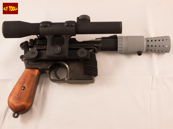 ANH - Bull Barrel (Standalone Version) 3d printed Full DL-44 ANH Blaster (NOT INCLUDED)