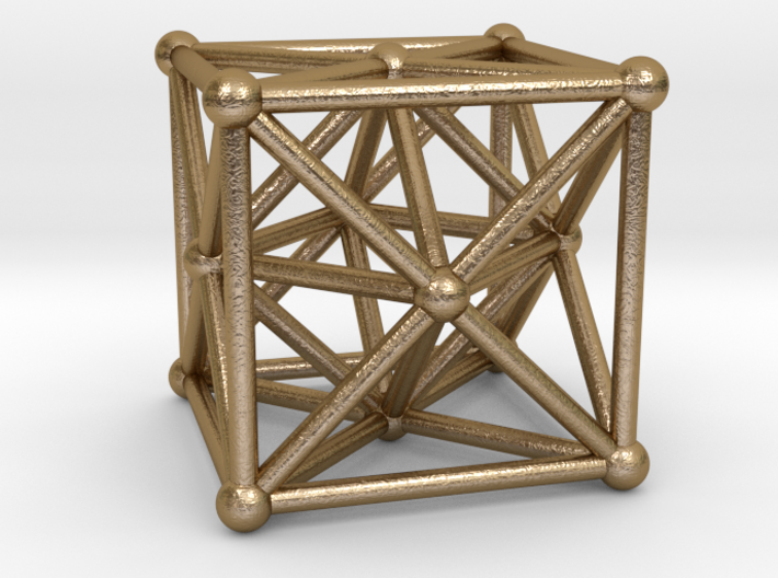 Metatron's Cube - Merkaba Cube 3d printed 