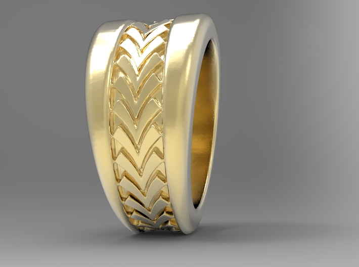 Spruce Ring G 3d printed