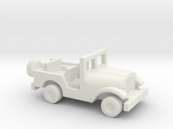 1/200 Scale M38A1 Jeep 3d printed