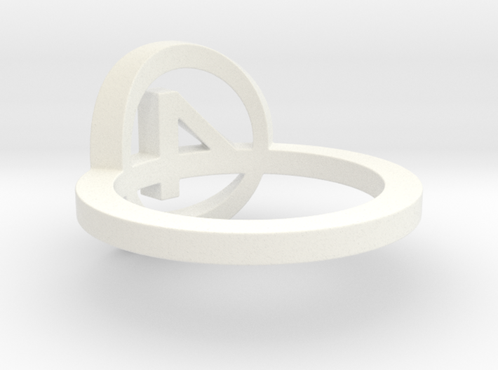 Fantastic Four Ring Ring Size 12.25 3d printed