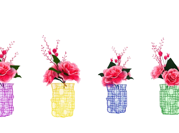 Organic Vase 3d printed 