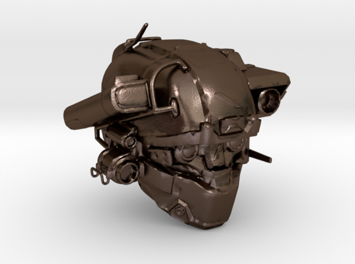 Halo 5 Argus/linda helmet mcfarlane scale 3d printed