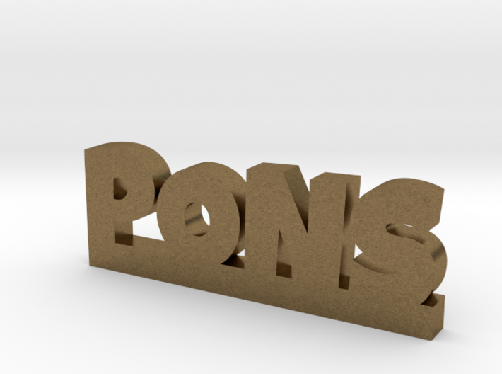 PONS Lucky 3d printed