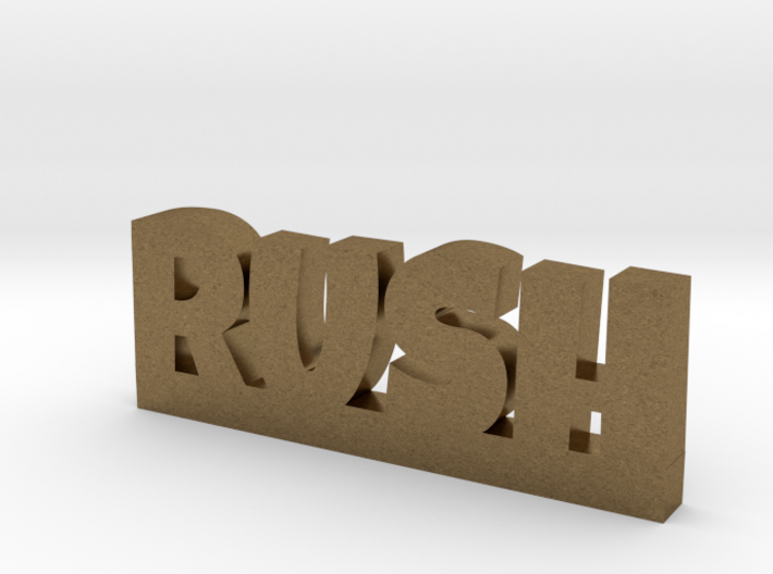 RUSH Lucky 3d printed