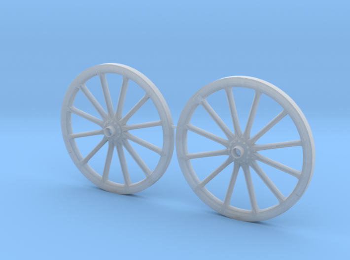 German Protze/Limber/Wagon Wheel set 54mm 3d printed