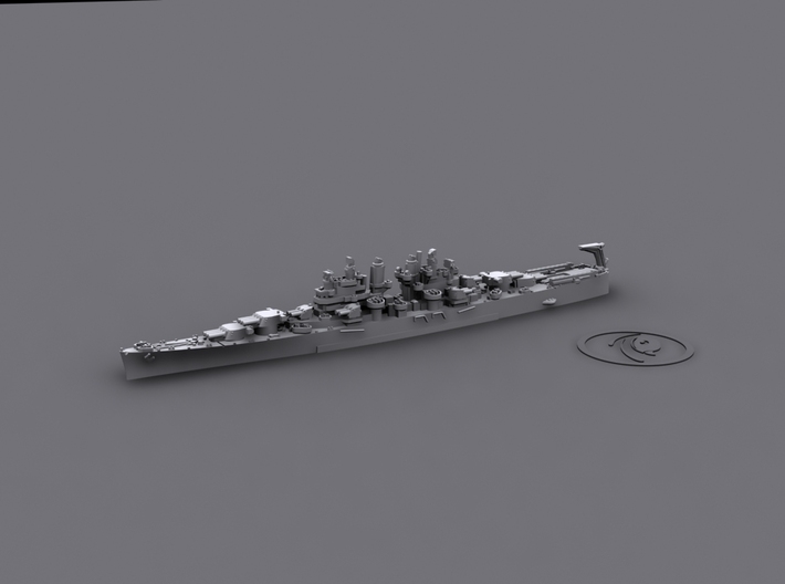 1/1800 US CL Miami[1944] 3d printed Computer software render