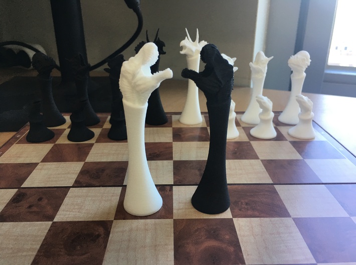 (Chess) Tyrannosaurus King 3d printed