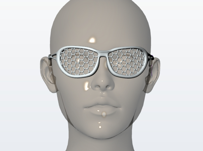 Nanotech Sunglasses 3d printed