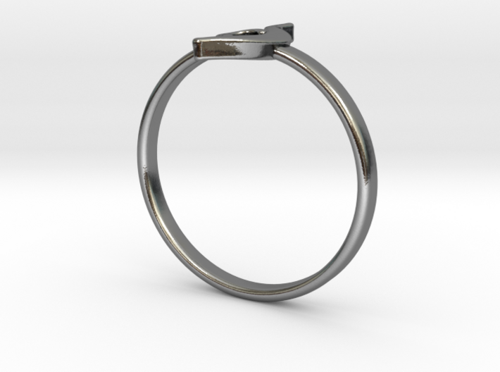 Neda Symbol Ring - US Size 4 3d printed