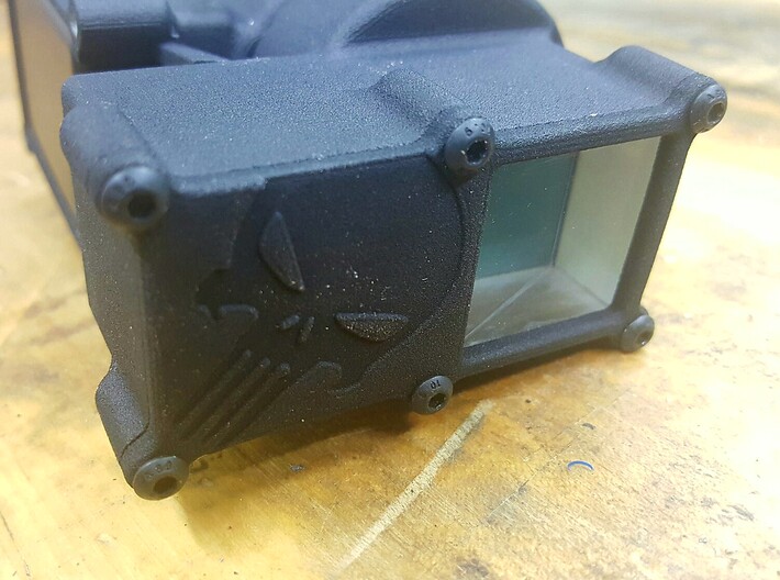 Mobius 2 Scope camera mount  PUNISHER 3d printed 