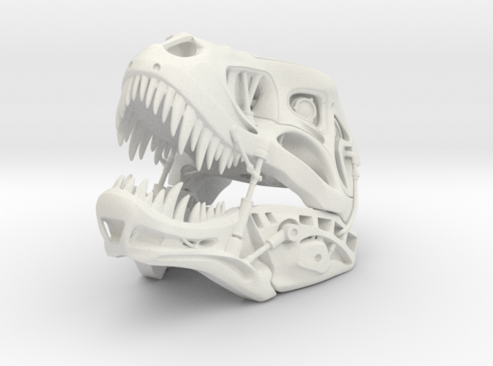 Non-scale Robotic T-Rex Skull 3d printed