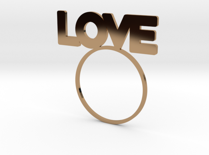 LOVE [LetteRing® Serie] 3d printed
