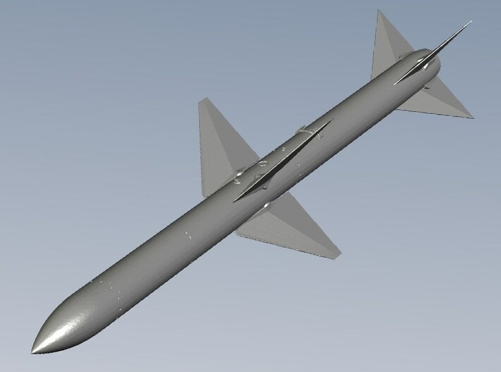 1/18 scale Raytheon AIM-7E Sparrow missiles x 3 3d printed 