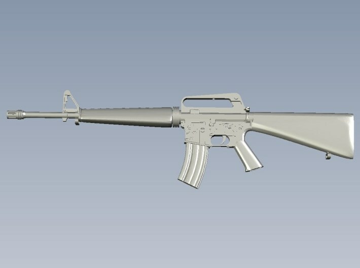 1/48 scale Colt M-16A1 rifles x 10 3d printed 